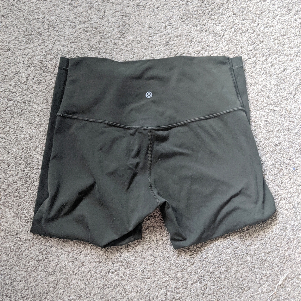 Lululemon Align Crop in Olive